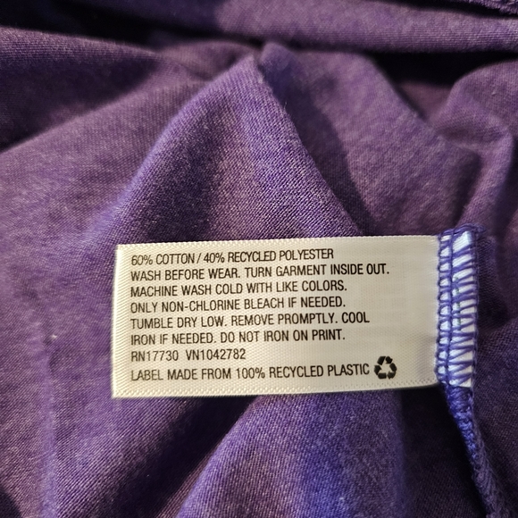 Cat & Jack™ - Boys' Short Sleeve 'Game mode' Graphic T-Shirt -Purple S - Picture 3 of 7